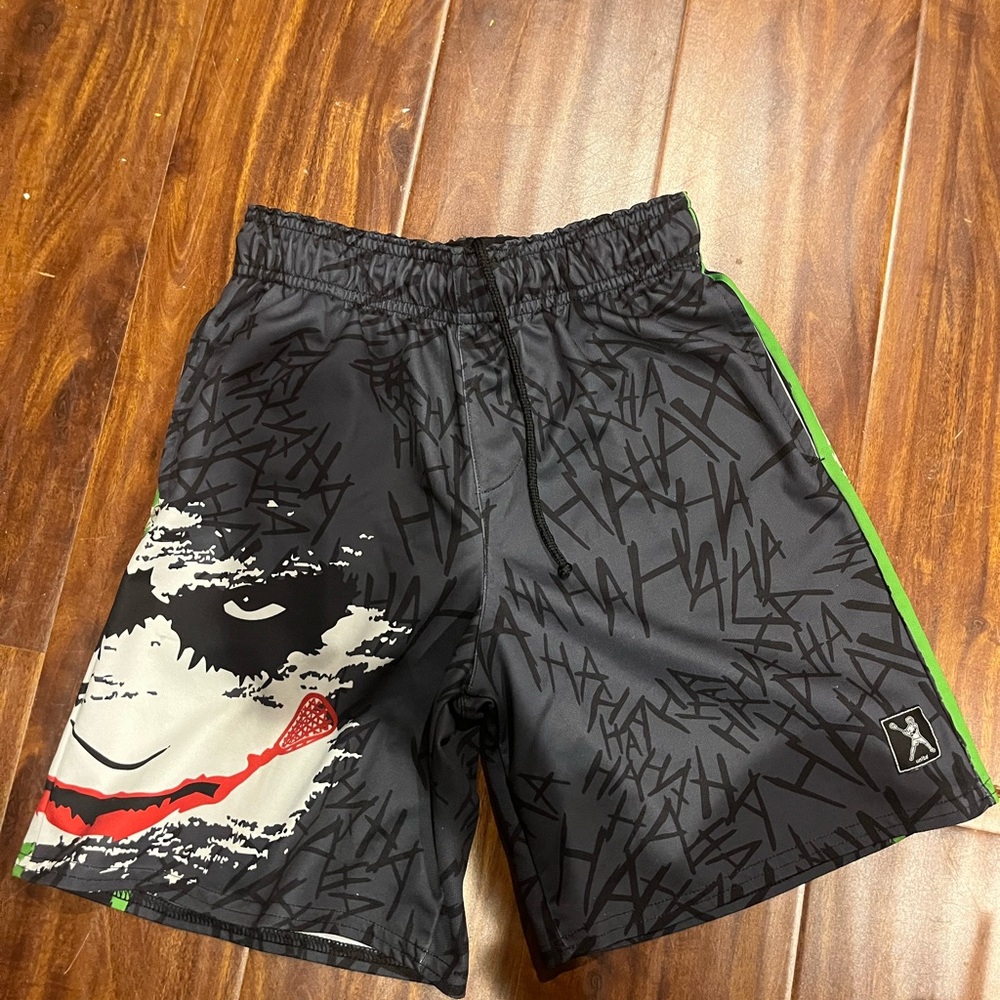 Joker 🃏 lacrosse unlimited Black boys Shorts 🥍